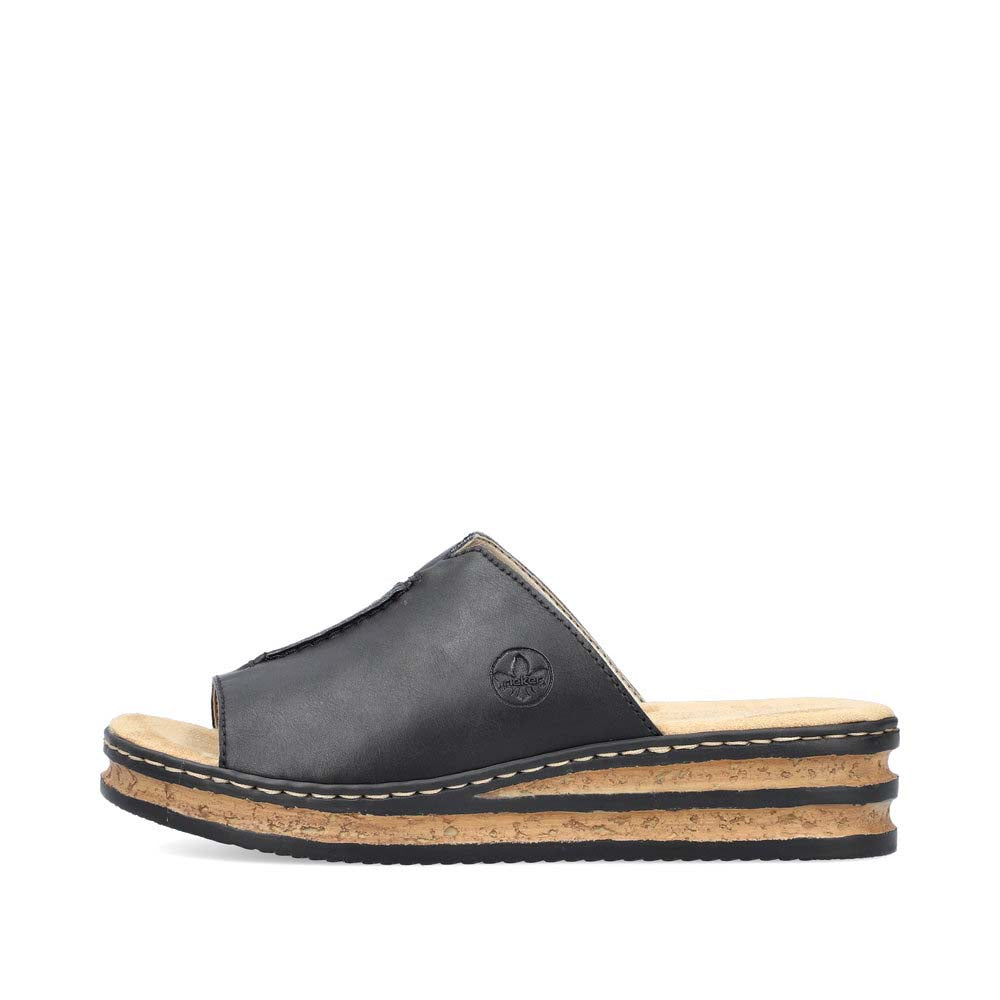Rieker Women's Style 629M9 Casual Mule - Black iyqDOcCL