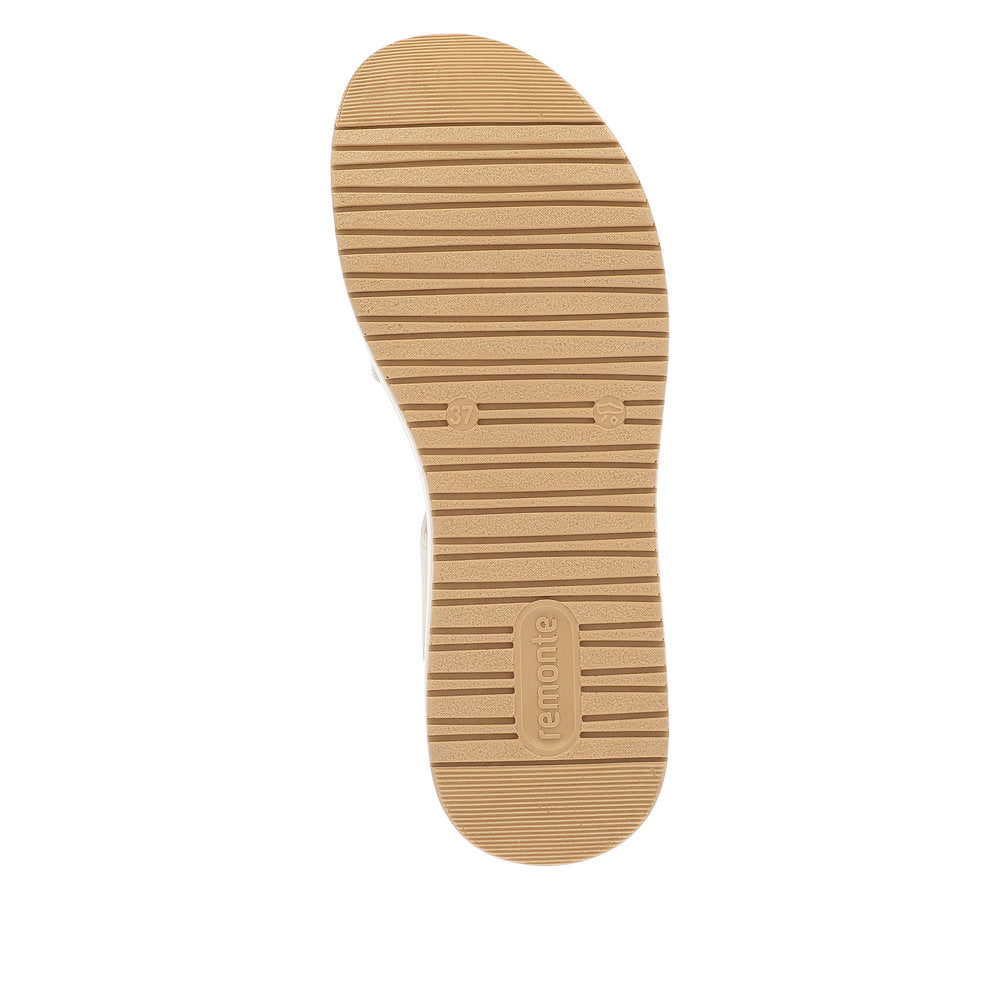 Remonte Women's Style D1J51 Casual Sandal - White KfrARAYS