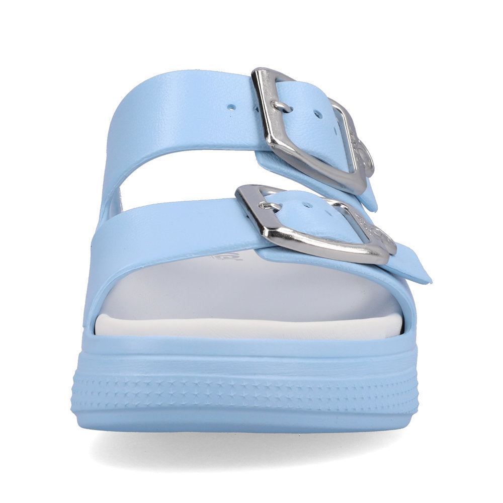 Rieker Women's Style P2180 Casual Mule - Blue UStianiU