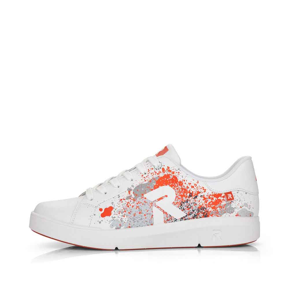 Rieker Evolution Women's Style 41901 Athletic Lace-Up - White Combination DINlqk1o