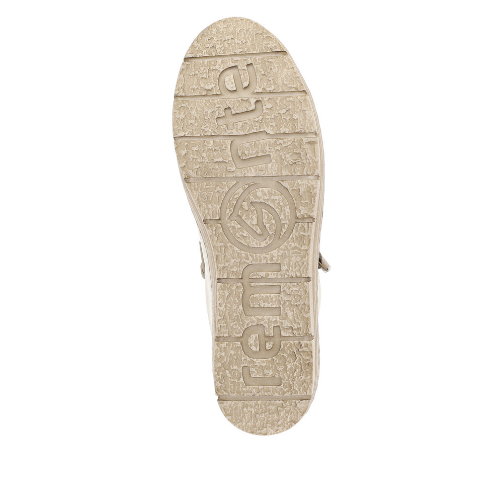 Remonte Leather Women's D5825 - Beige Combination EFLD0zyX