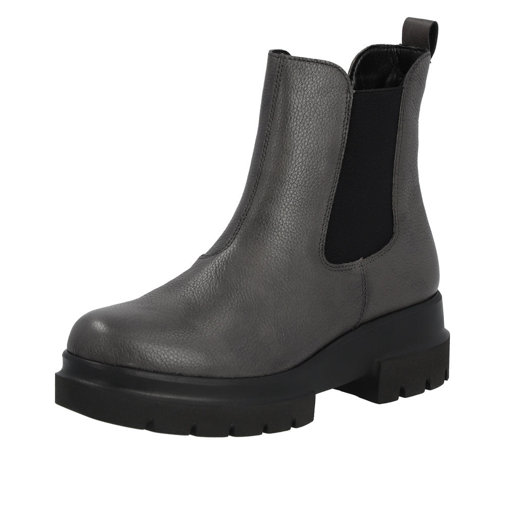 Remonte Leather Women's Mid Height D8984 Mid-Height Boots - Grey