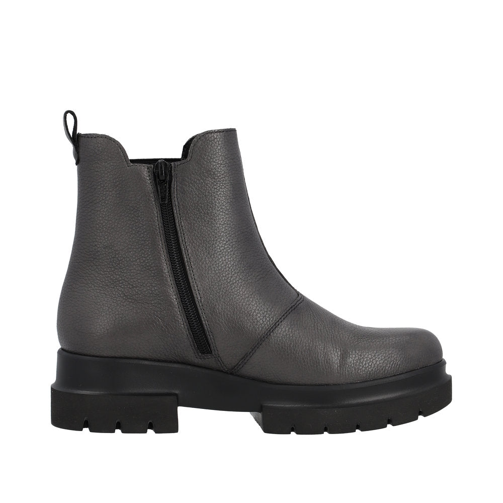 Remonte Leather Women's Mid Height D8984 Mid-Height Boots - Grey 4a1sMhGU
