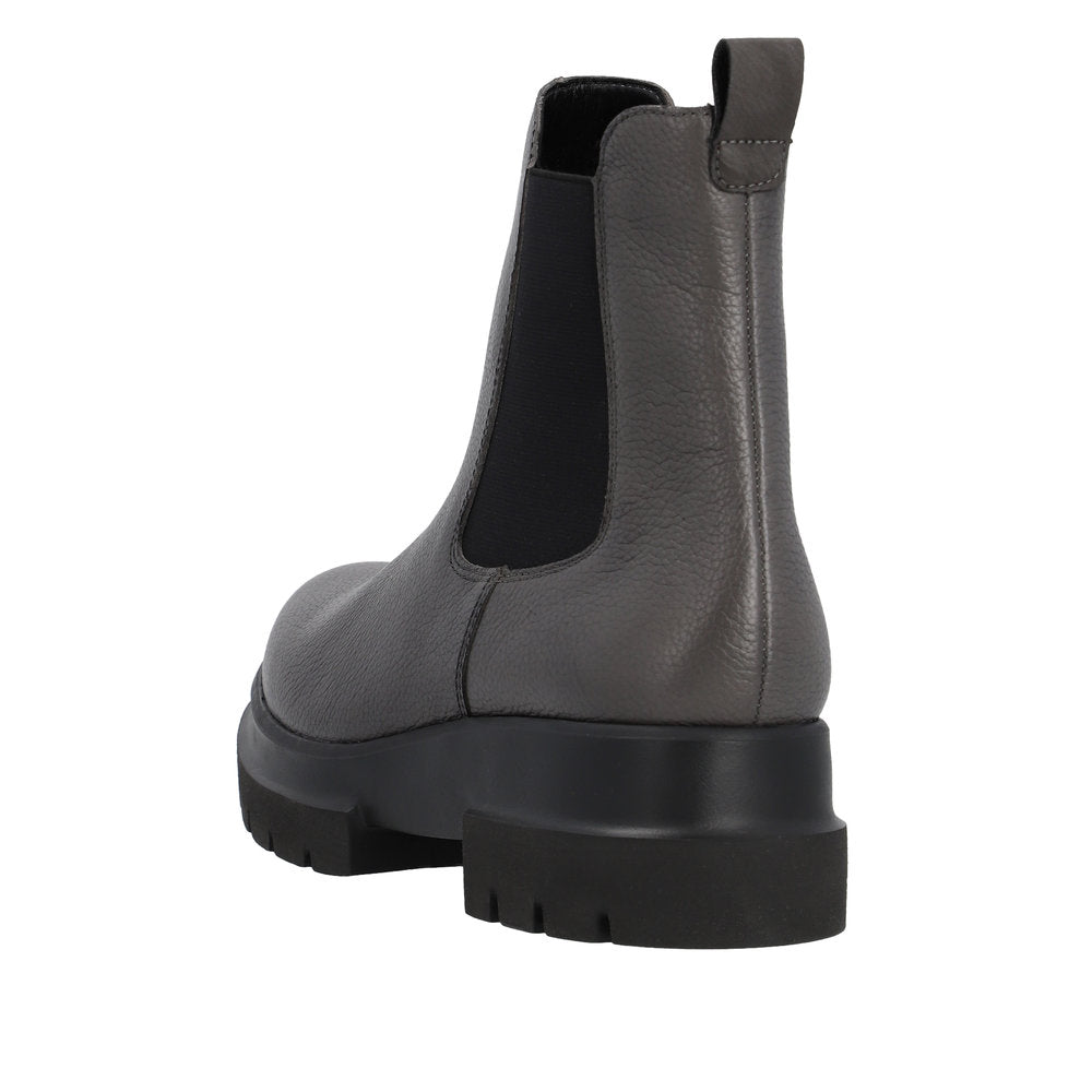 Remonte Leather Women's Mid Height D8984 Mid-Height Boots - Grey 4a1sMhGU