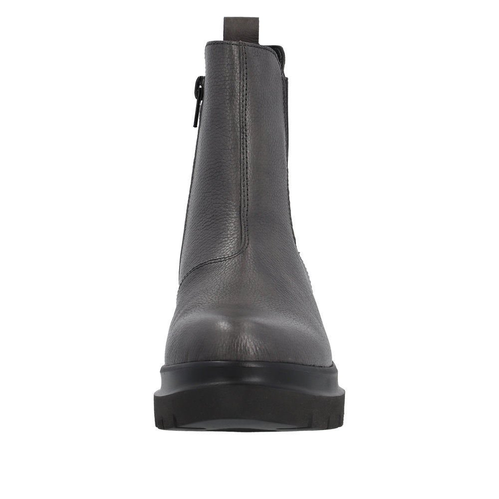Remonte Leather Women's Mid Height D8984 Mid-Height Boots - Grey 4a1sMhGU
