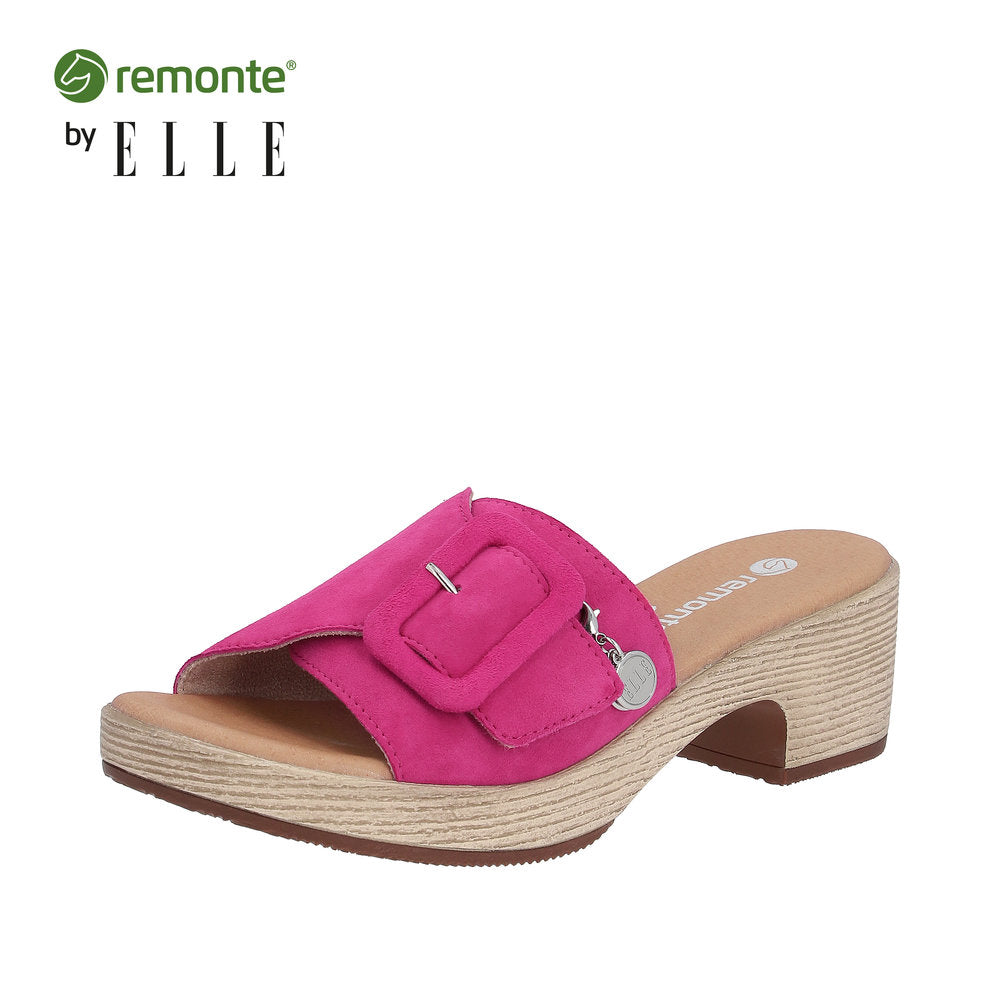 Remonte Women's Style D0N56 Dress Mule - Pink