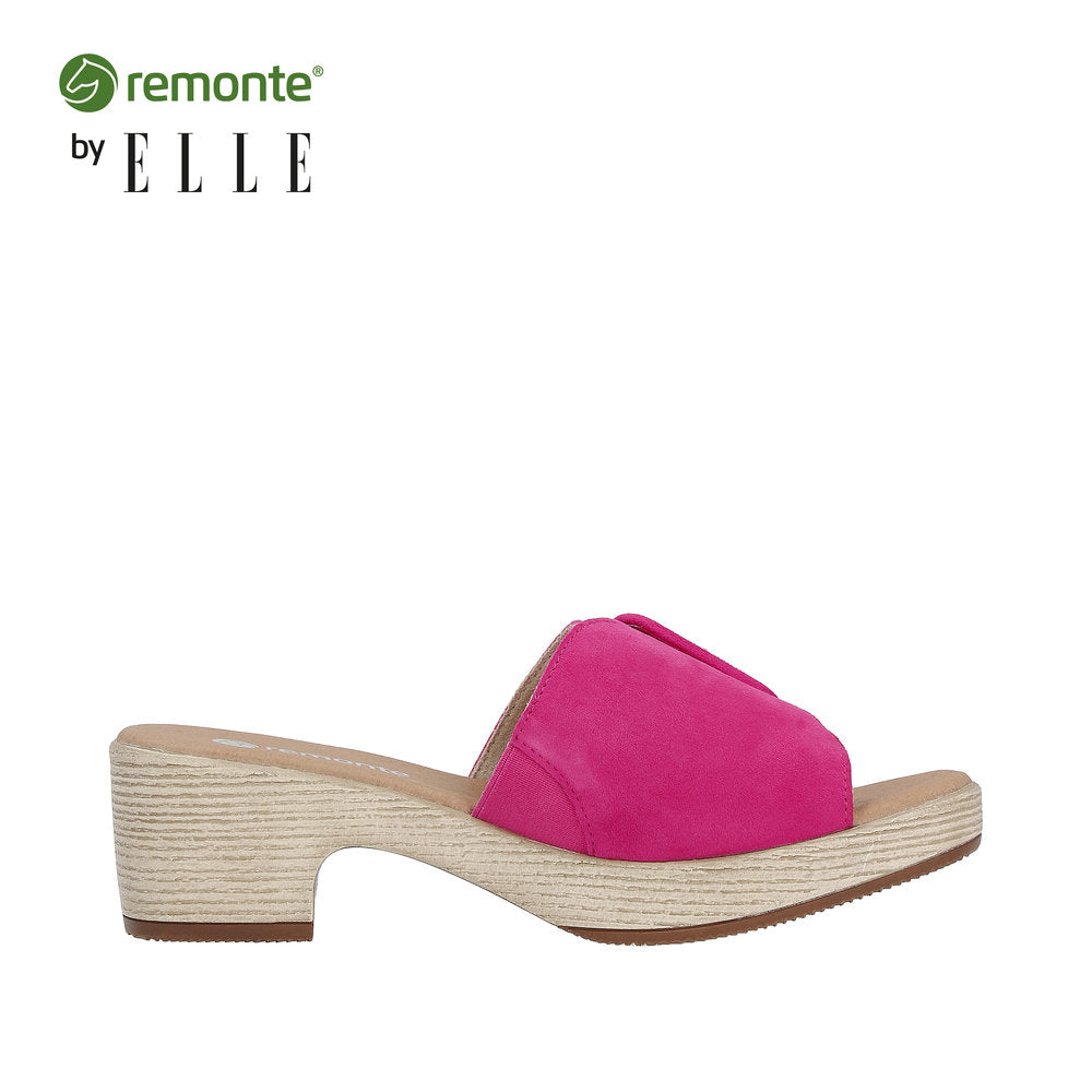 Remonte Women's Style D0N56 Dress Mule - Pink 8mtacJvF