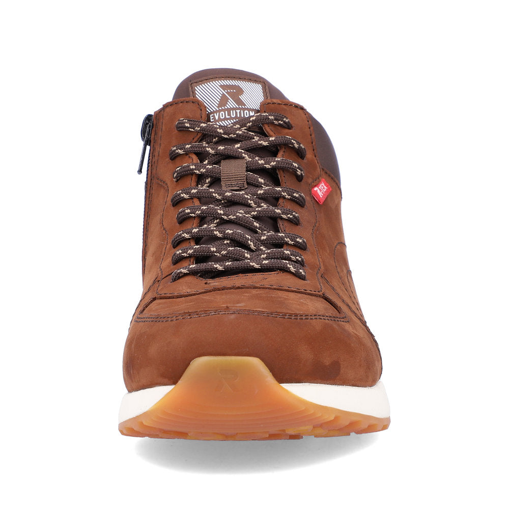 Rieker Evolution Leather Men's 07660-00 Ankle Boots - Brown dU2VaIsb