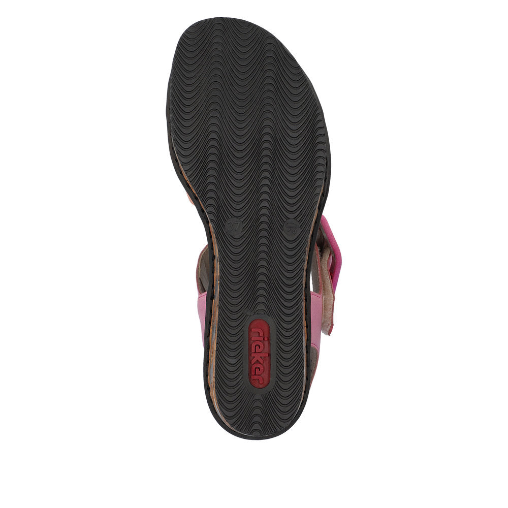 Rieker Women's Style 68176 Dress Sandal - Multi 8iFr6EGc