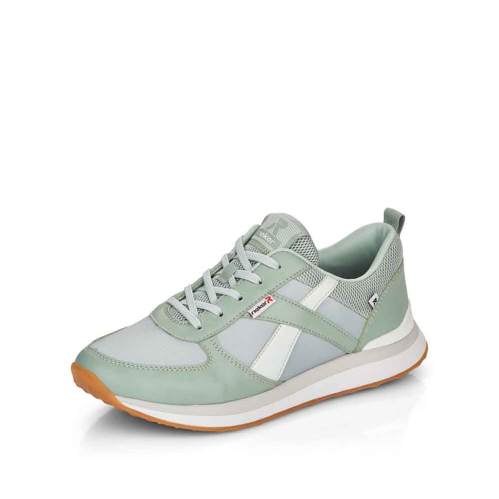 Rieker Evolution Women's Style 42502 Athletic Lace-Up - Green