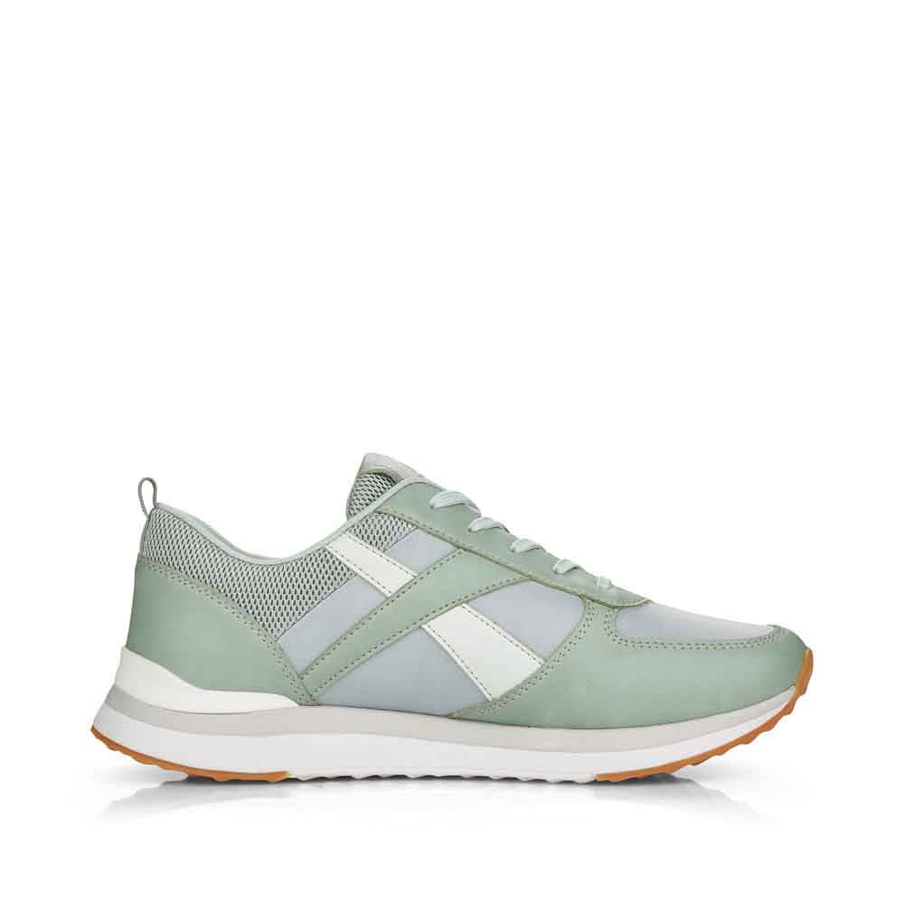 Rieker Evolution Women's Style 42502 Athletic Lace-Up - Green vKYWyr4x