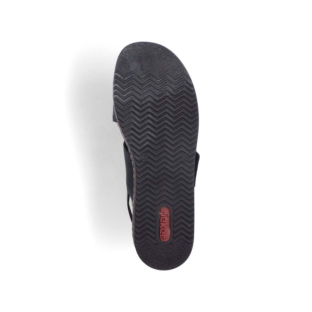 Rieker Women's Style 62950 Casual Sandal - Black Bdgv4K6D