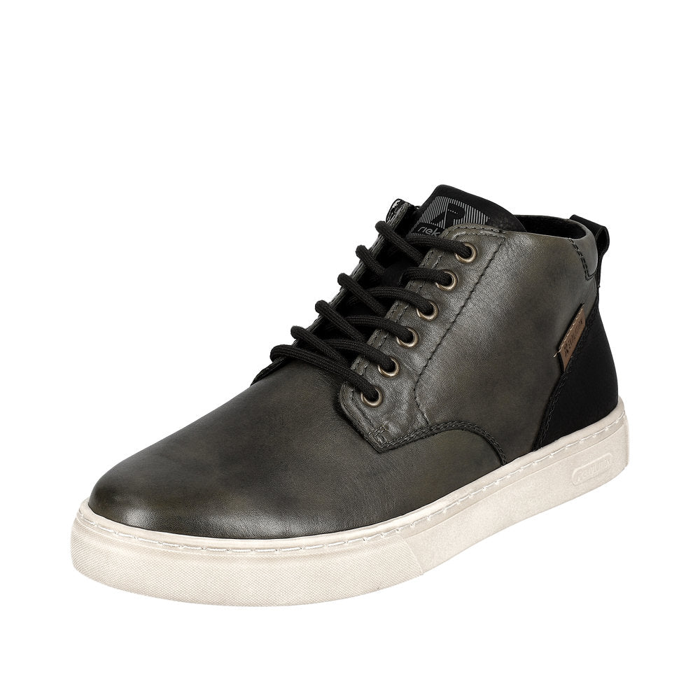Rieker Evolution Leather Men's U0762 Ankle Boots - Green