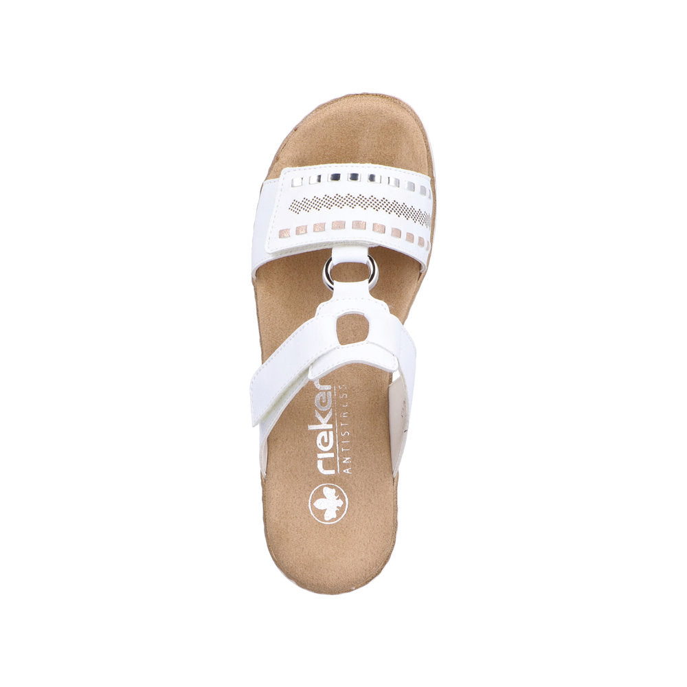 Rieker Women's Style V0636 Casual Mule - White jggWFgq2