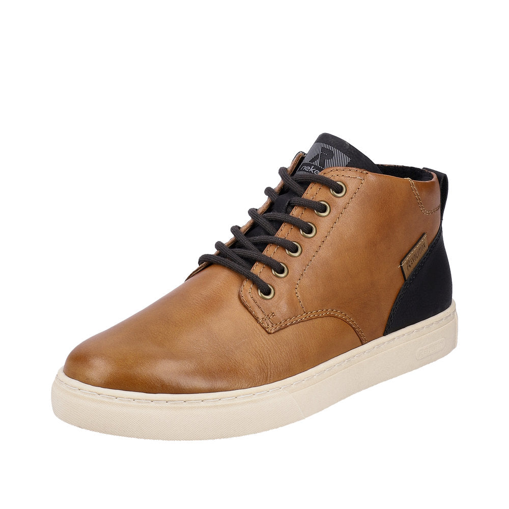 Rieker Evolution Leather Men's U0762 Ankle Boots - Brown