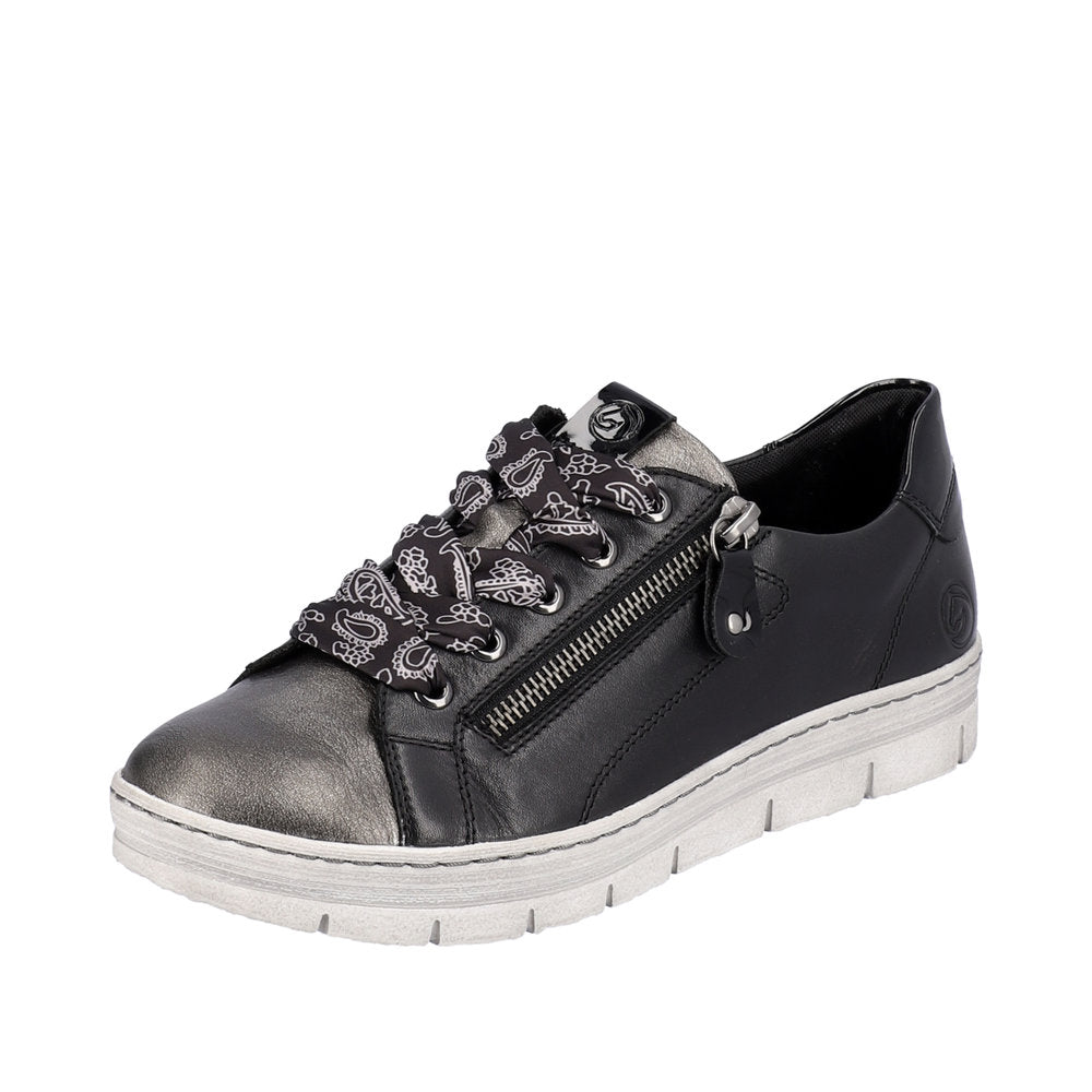 Remonte Leather Women's D5825 - Black Combination