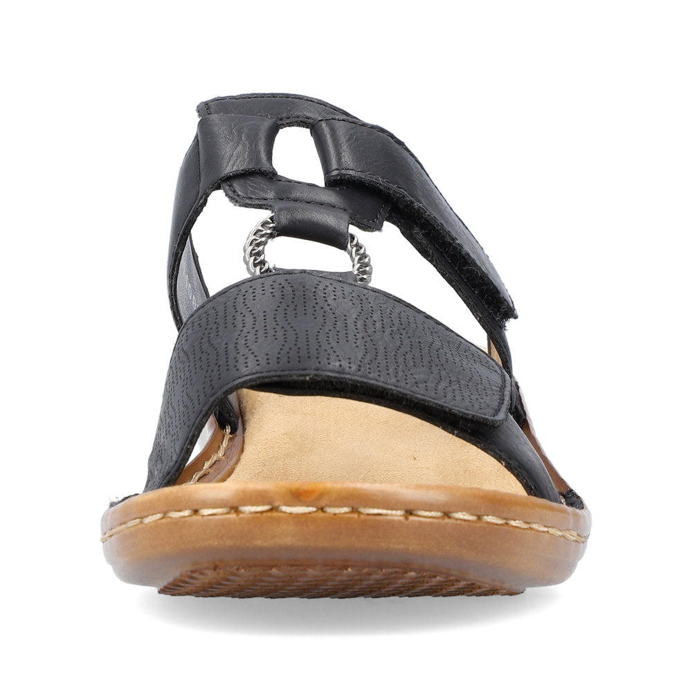 Rieker Women's Style 60885 Casual Mule - Black Riej0J6Z