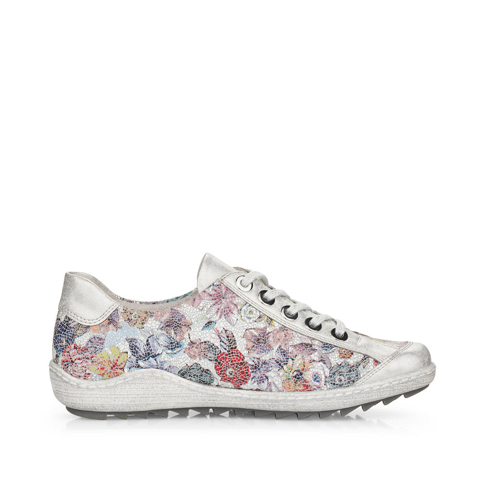 Remonte Women's Style R1402 Casual Lace-Up With Zip - Multi fT8XaAt4