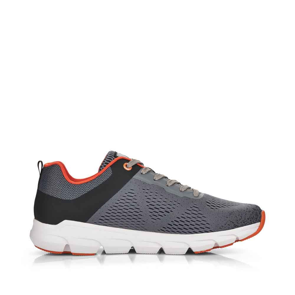 Rieker Evolution Men's Style 07806 Athletic Lace-Up - Grey fUkfv8Jp