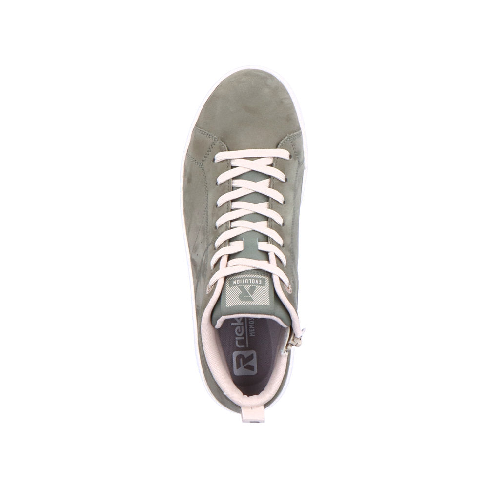 Rieker Evolution Leather Women's 41907 - Green mLdp2VvU