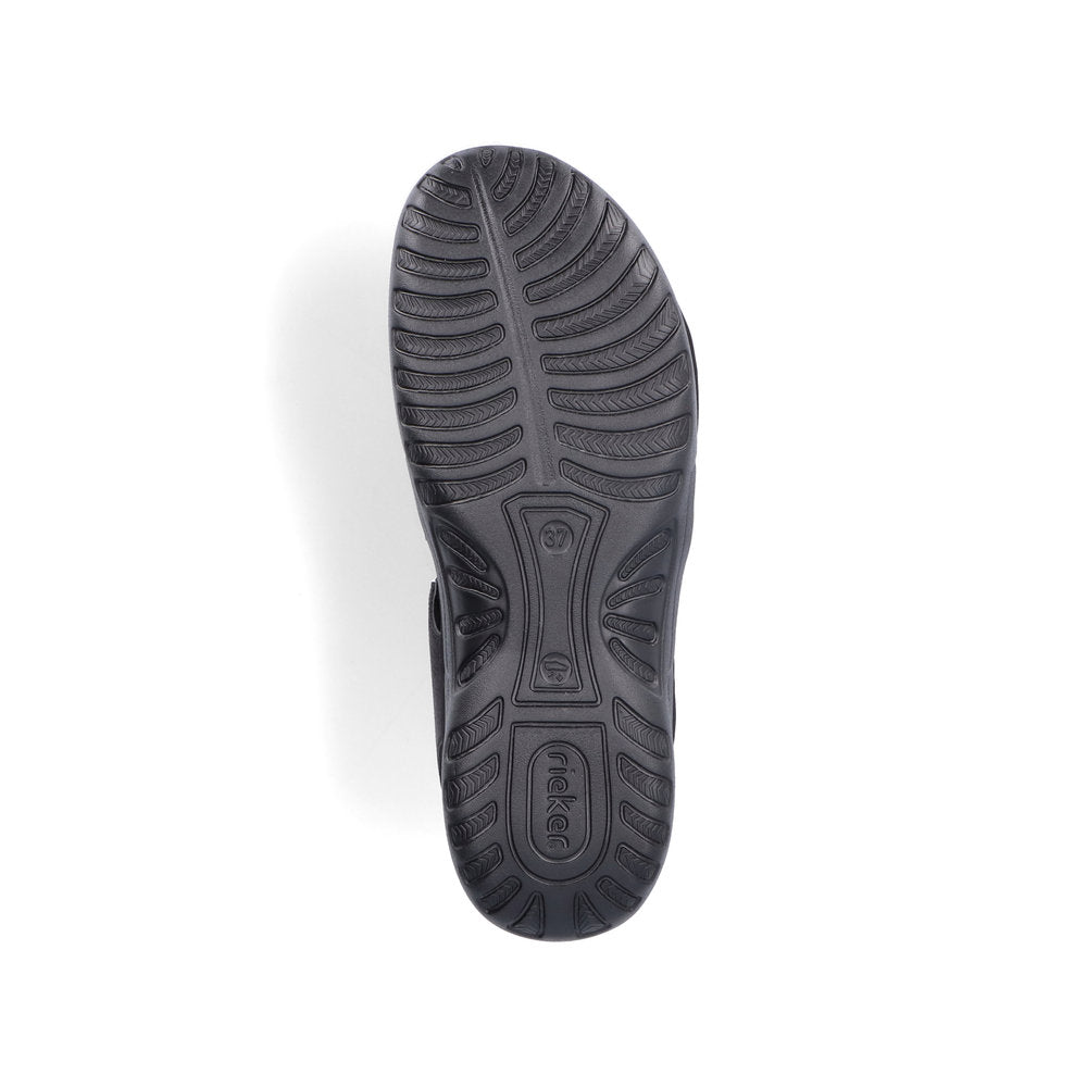 Rieker Women's Style 64870 Athletic Sandal - Black dQvbIjQP
