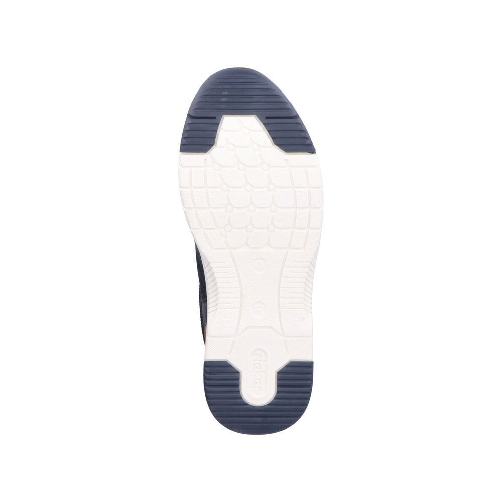 Rieker Men's Style 19534 Athletic Slip-On - Blue n6lHp9cf