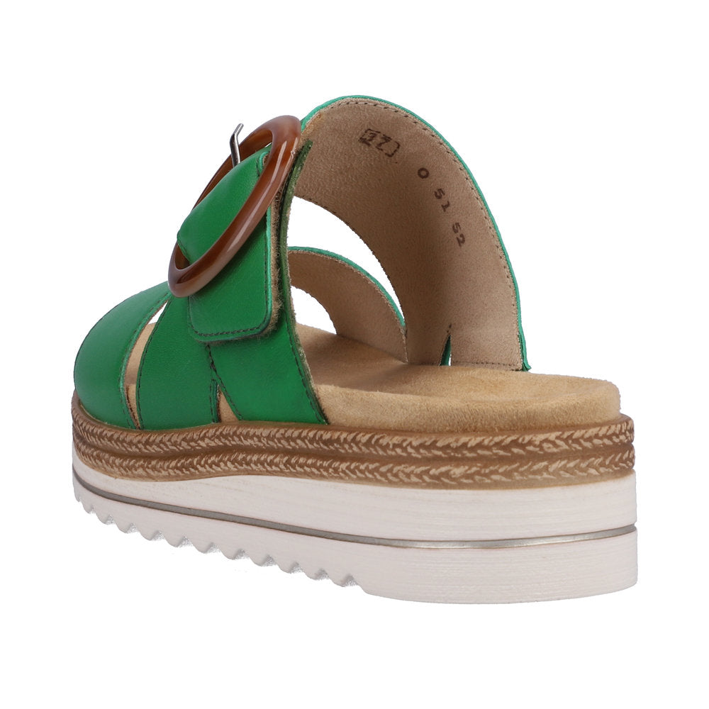 Remonte Women's Style D0Q51 Casual Mule - Green qWsI92zL