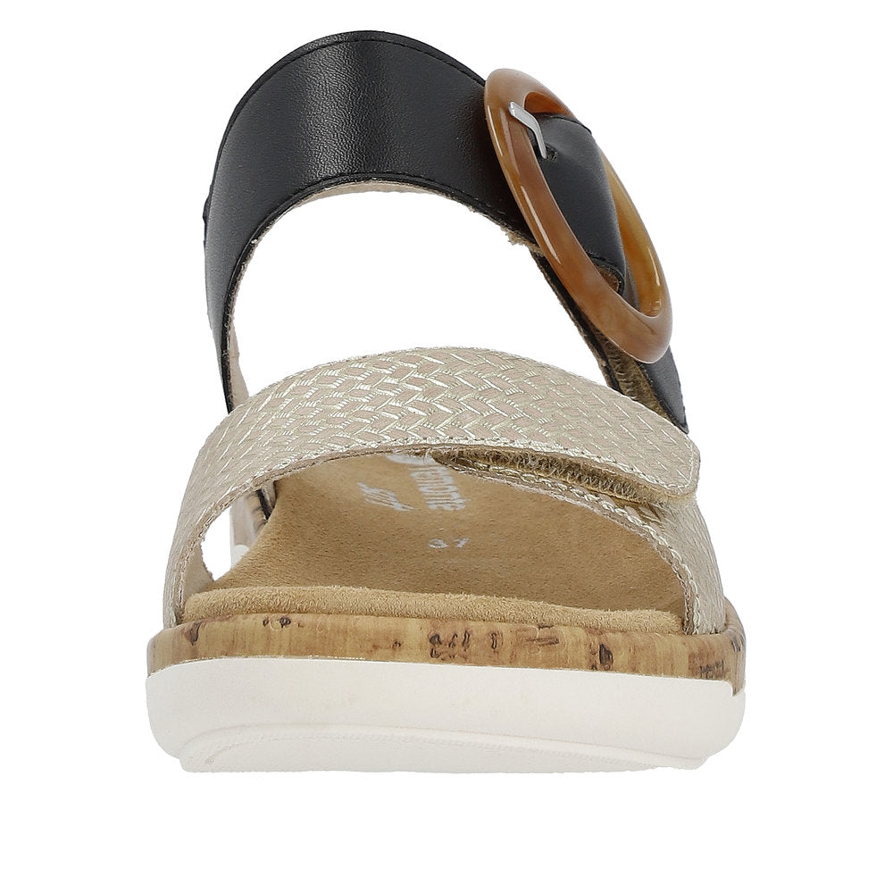 Remonte Women's Style R6853 Casual Sandal - Black Combination 2neu7wBb