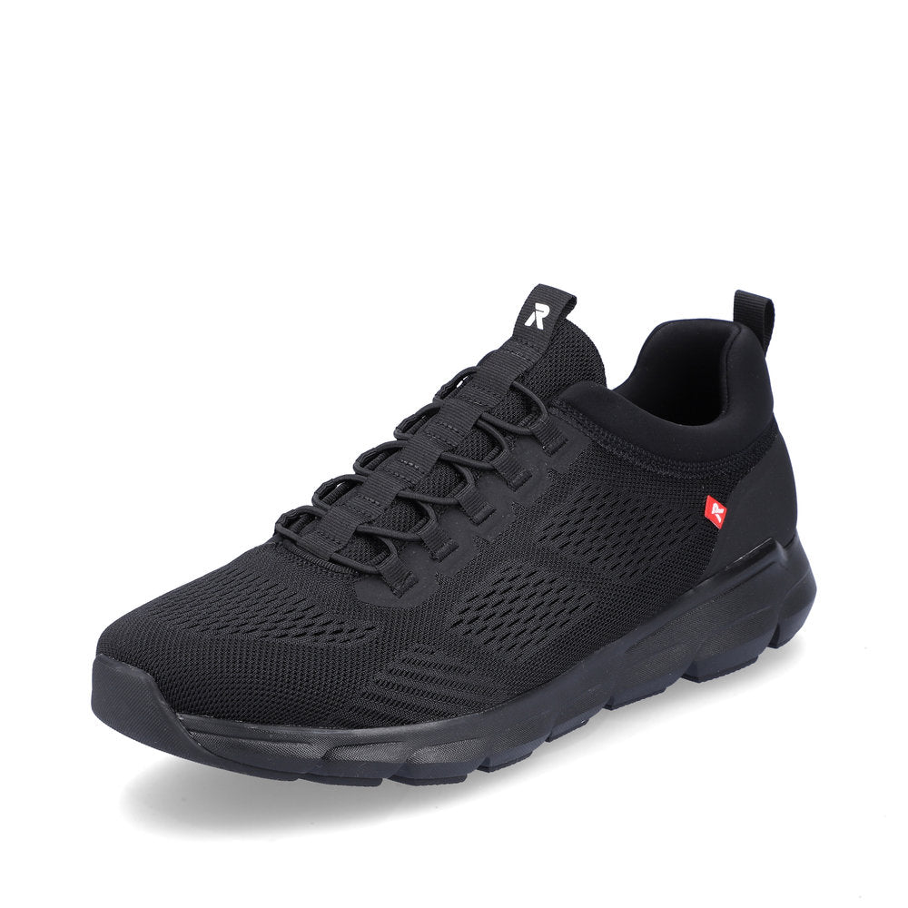 Rieker Evolution Textile Men's 07805 Athleisure Shoes - Black Combination
