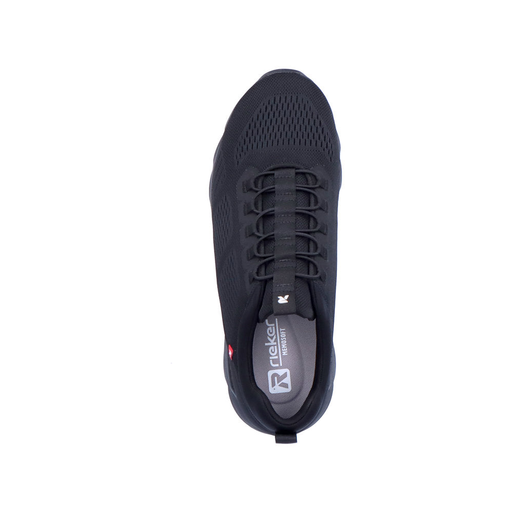 Rieker Evolution Textile Men's 07805 Athleisure Shoes - Black Combination igwZBhcw