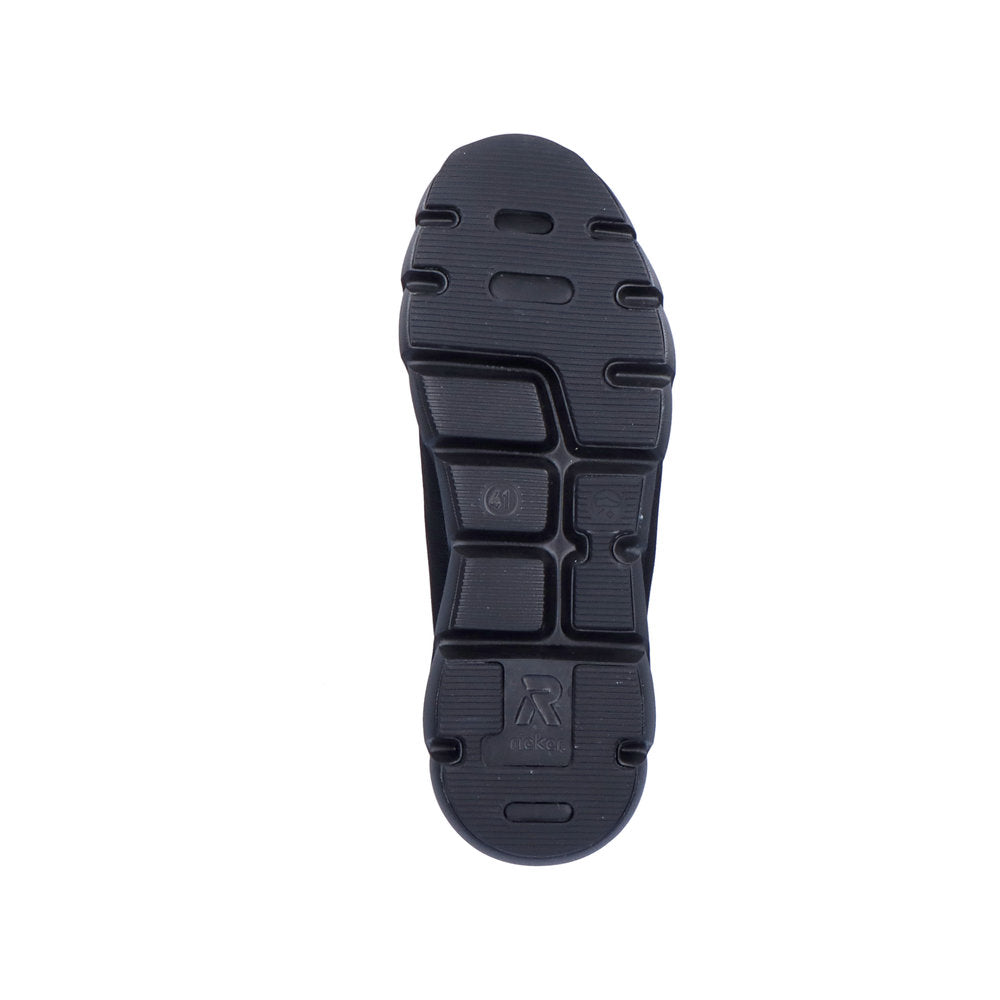 Rieker Evolution Textile Men's 07805 Athleisure Shoes - Black Combination igwZBhcw