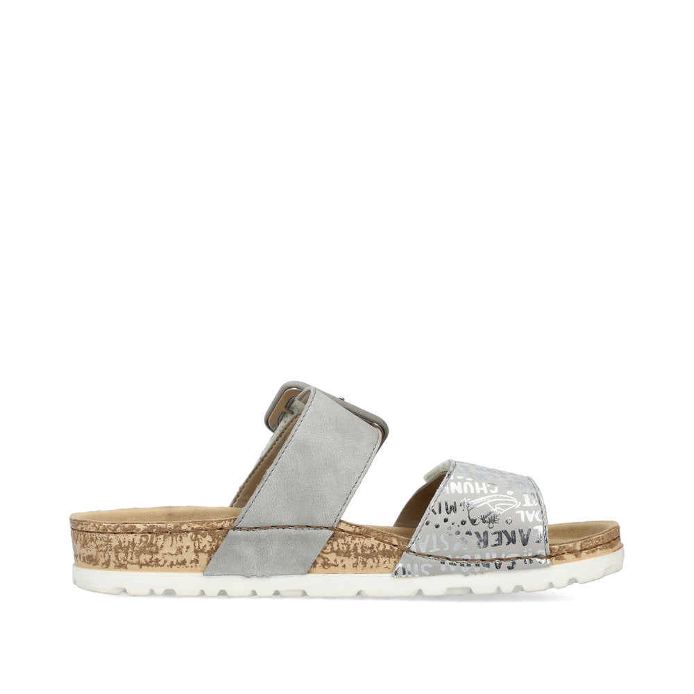Rieker Women's Style 69881 Casual Mule - Grey ix5hBz4Z