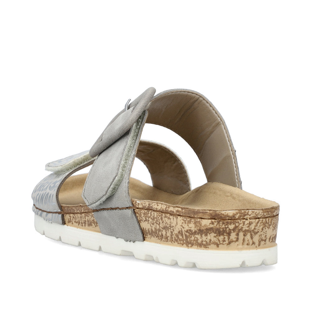 Rieker Women's Style 69881 Casual Mule - Grey ix5hBz4Z