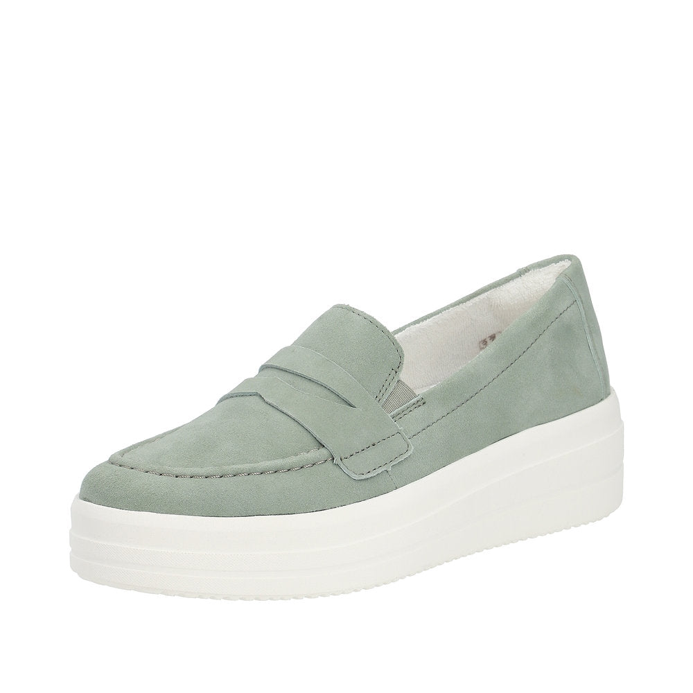 Remonte Women's Style D1C05 Dress Slip-On - Green