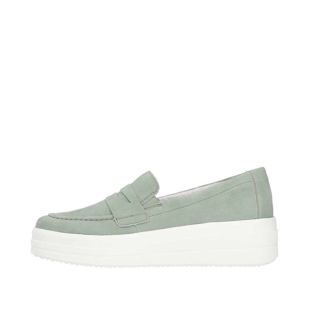Remonte Women's Style D1C05 Dress Slip-On - Green kIeUQIo1