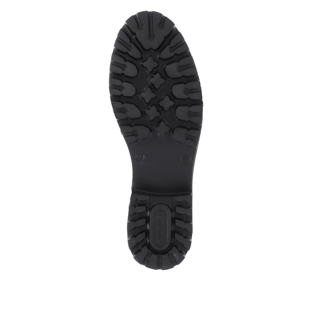 Remonte Leather Women's Mid Height D8668 Mid-Height Boots - Black HwrNRNeI