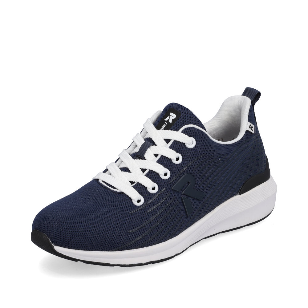 Rieker Evolution Women's Style 40108 Athletic Lace-Up - Blue