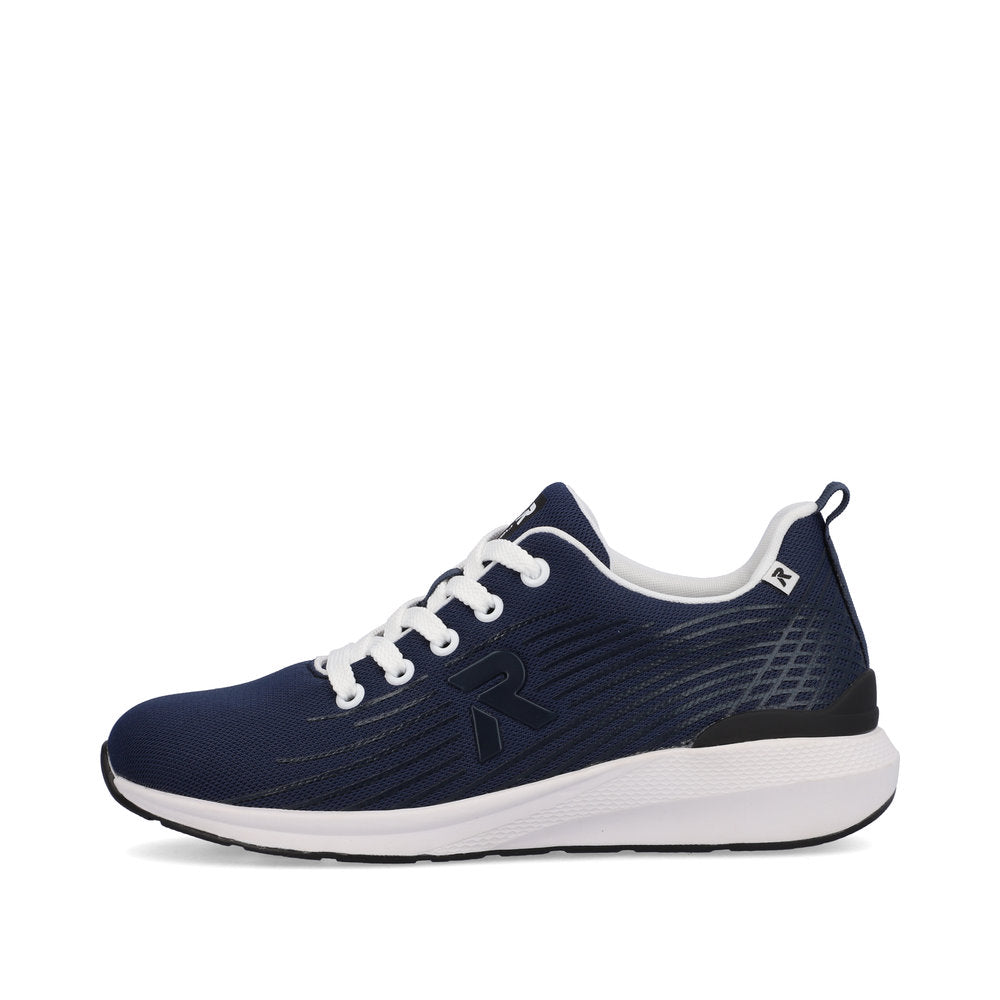 Rieker Evolution Women's Style 40108 Athletic Lace-Up - Blue C0LGyAus