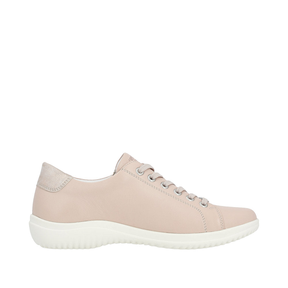 Remonte Women's Style D1E03 Athletic Lace-Up With Zip - Pink pXeBCQ9k