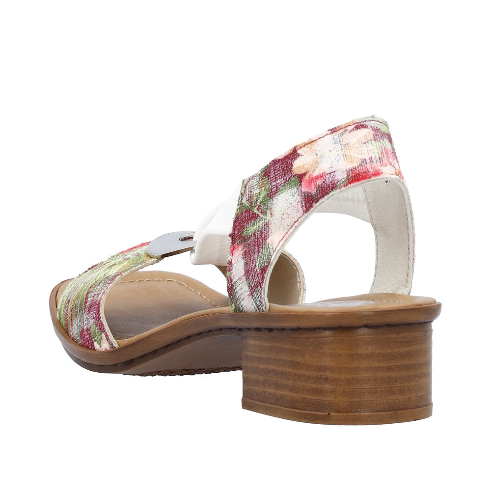 Rieker Women's Style 62662 Dress Sandal - Multi Gxsn4EOs