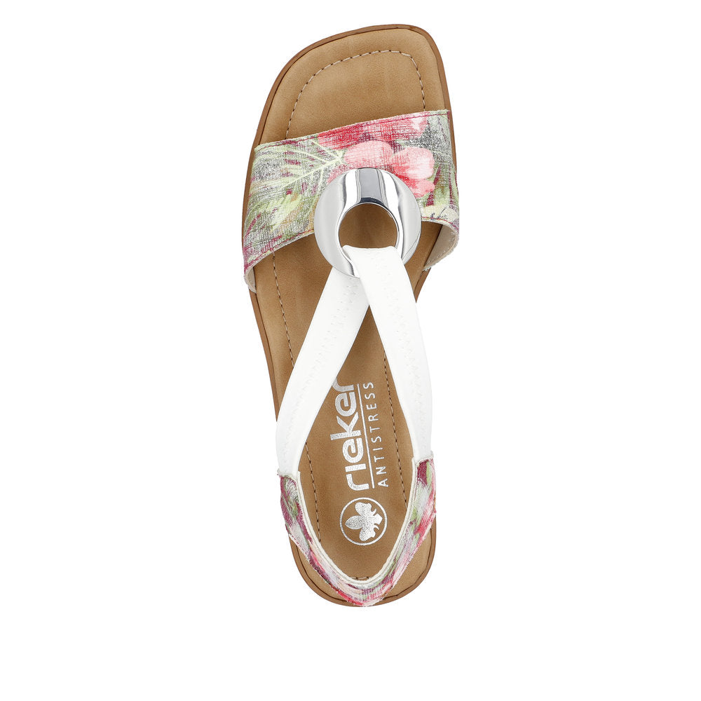 Rieker Women's Style 62662 Dress Sandal - Multi Gxsn4EOs