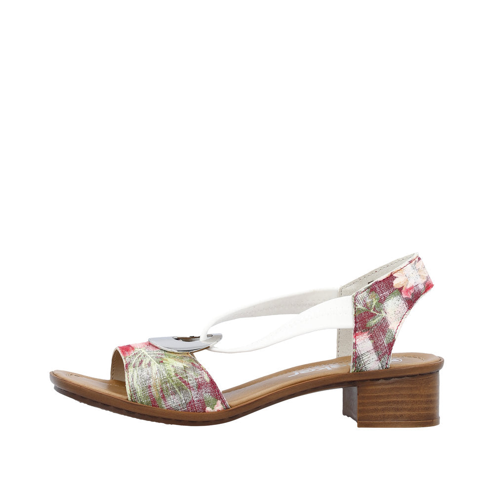 Rieker Women's Style 62662 Dress Sandal - Multi Gxsn4EOs
