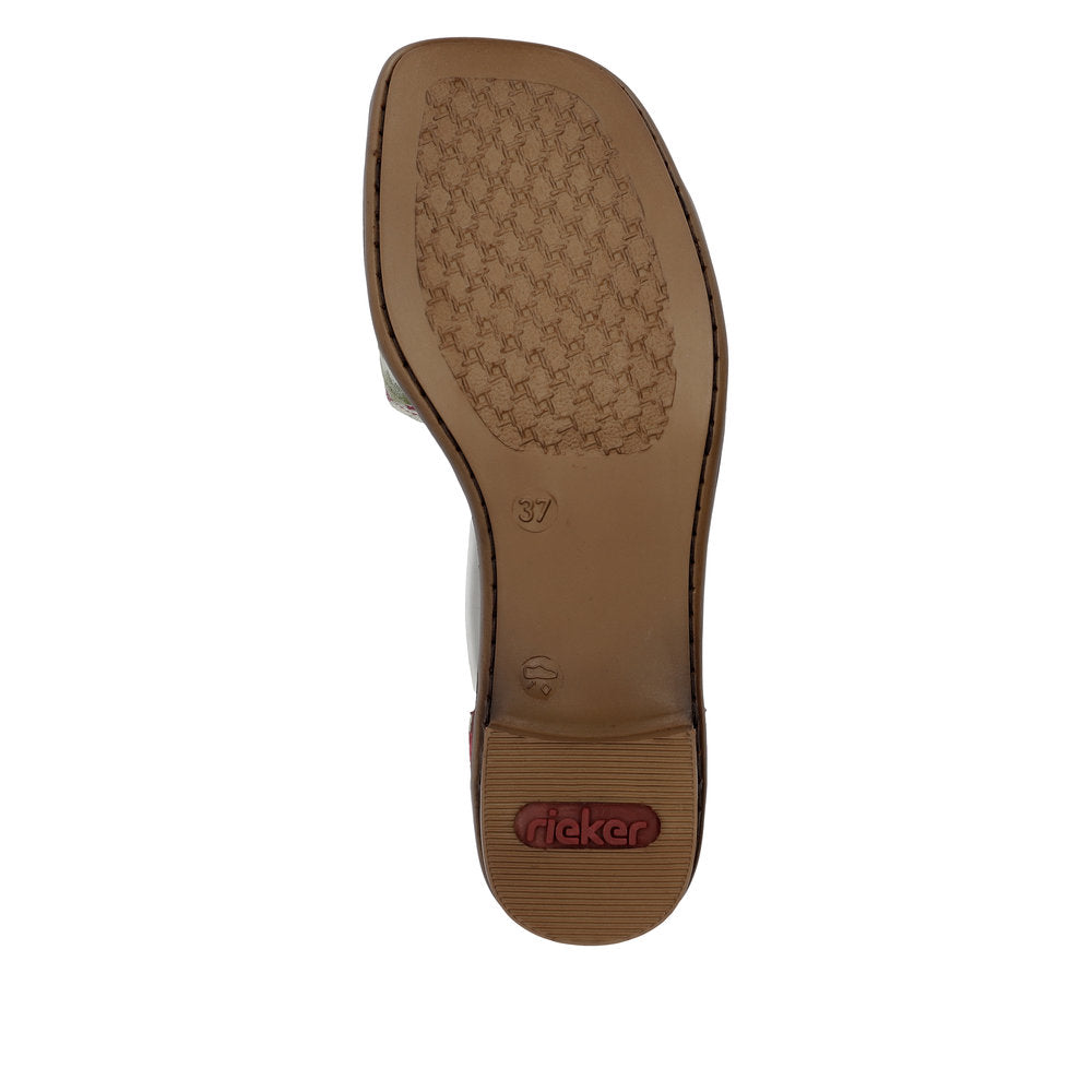 Rieker Women's Style 62662 Dress Sandal - Multi Gxsn4EOs