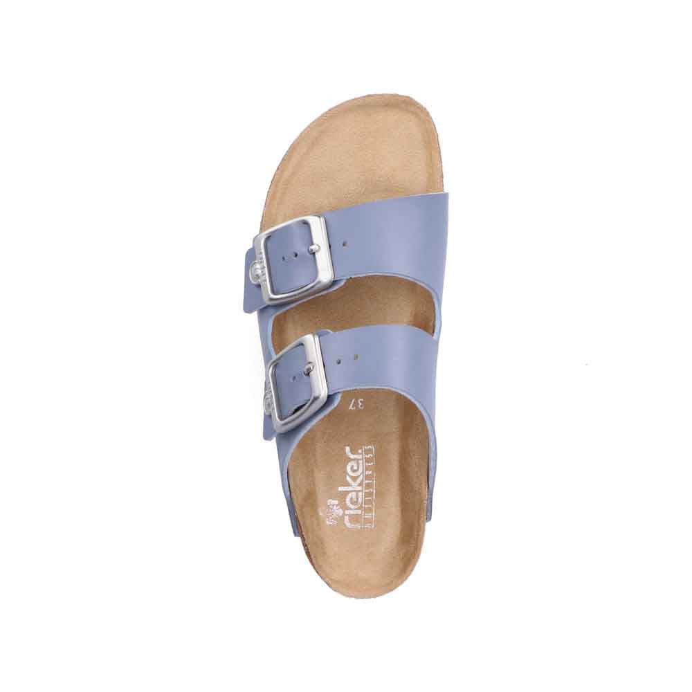 Rieker Women's Style 69384 Casual Mule - Blue eZla03UR