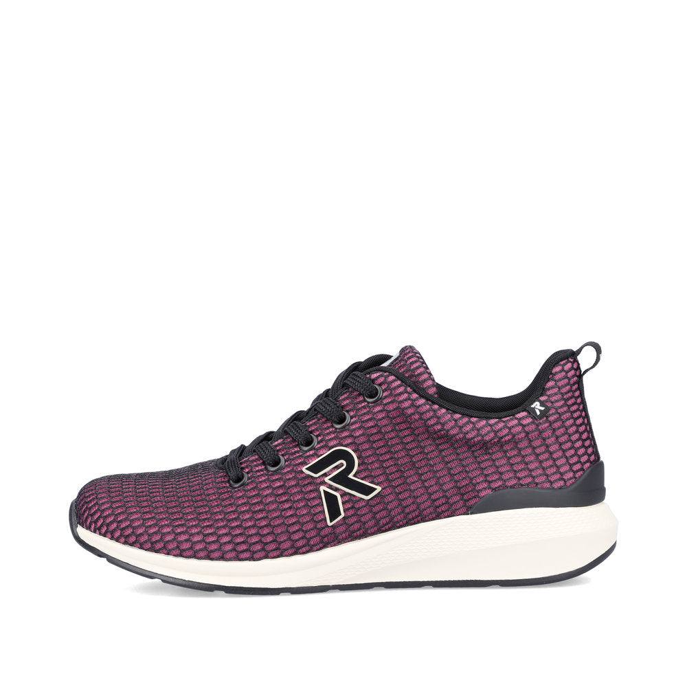 Rieker Evolution Women's Style 40103 Athletic Lace-Up - Red Combination VzUQxijA