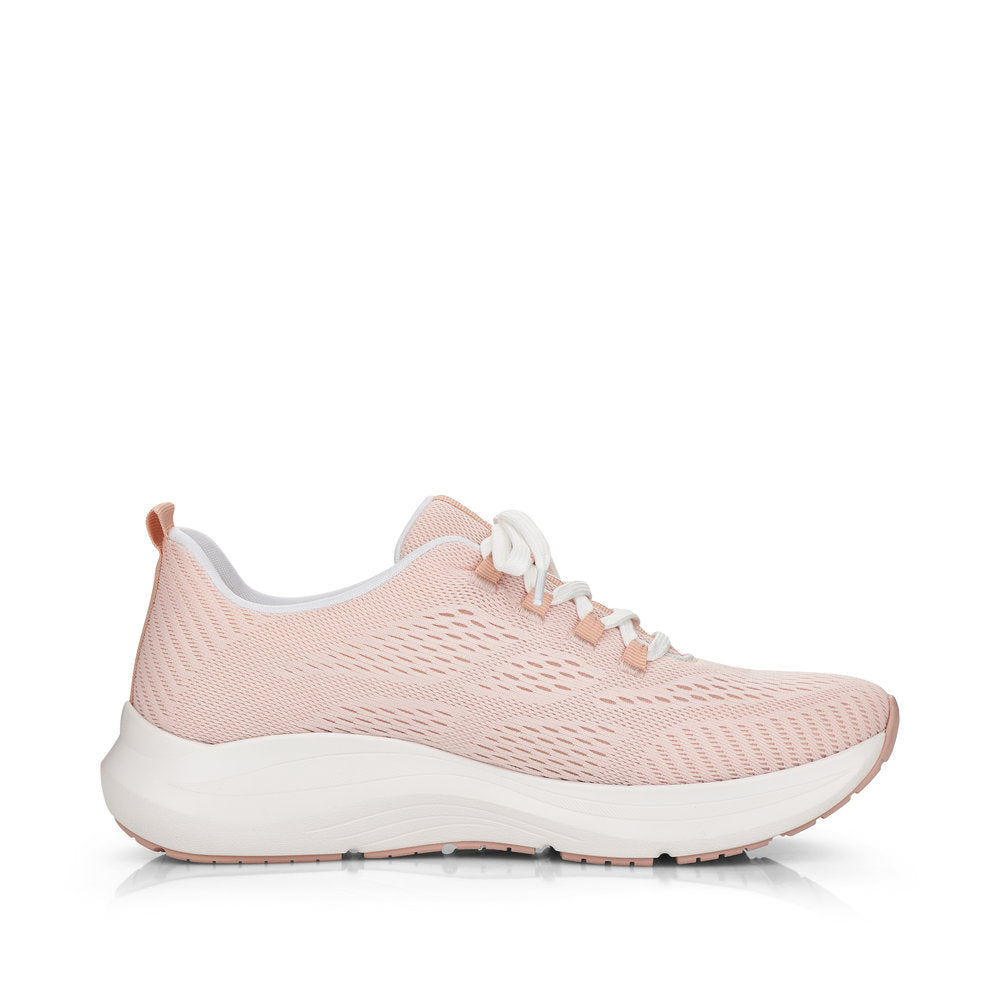 Rieker Evolution Women's Style 42103 Athletic Lace-Up - Pink 4T9Xjr7m