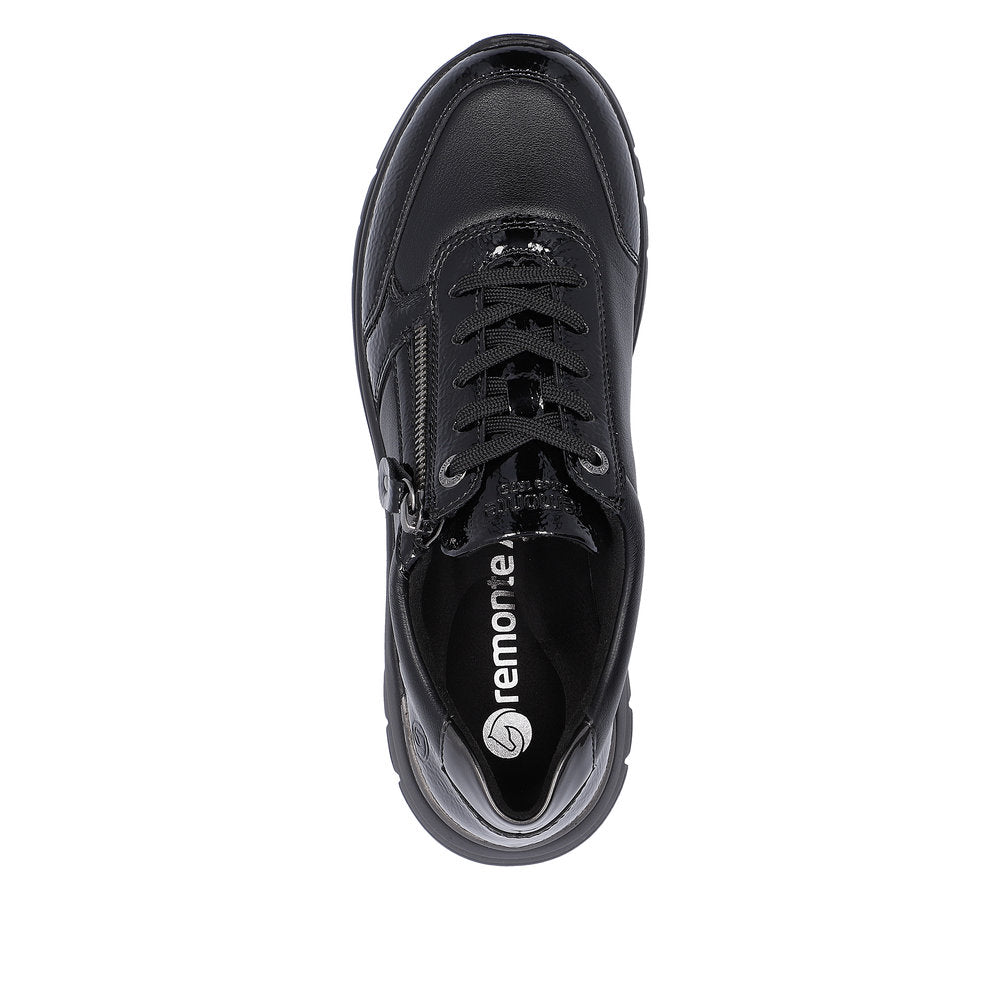 Remonte Synthetic Material Women's D0G09 - Black cJ4fKmW7