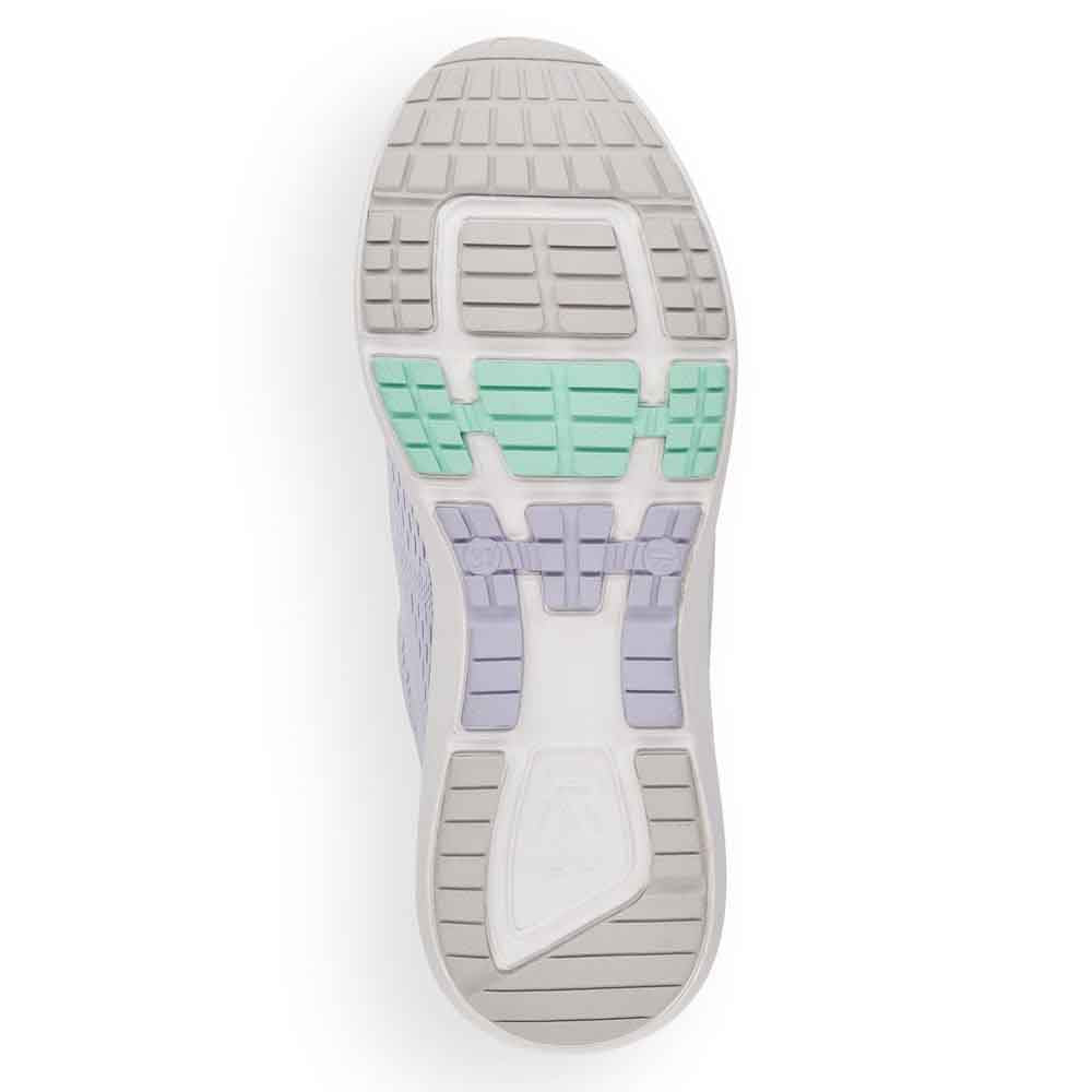 Rieker Evolution Women's Style 42103 Athletic Lace-Up - White EdhWoBla