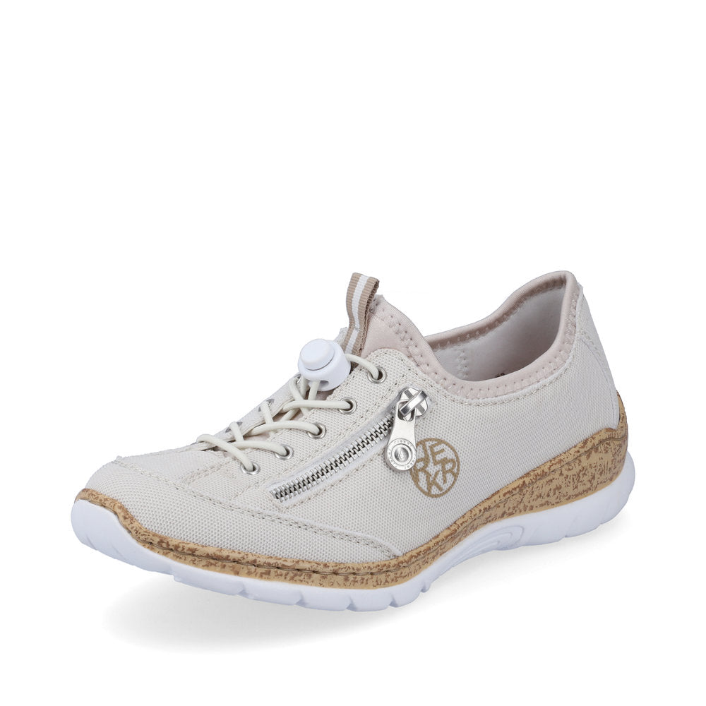 Rieker Women's Style N4263 Athletic Slip-On - White