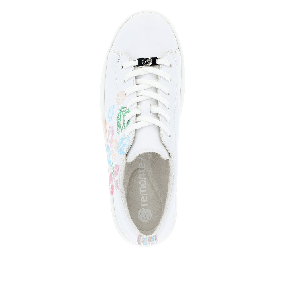 Remonte Women's Style D1C03 Athletic Lace-Up - White Combination 5i1e79yZ